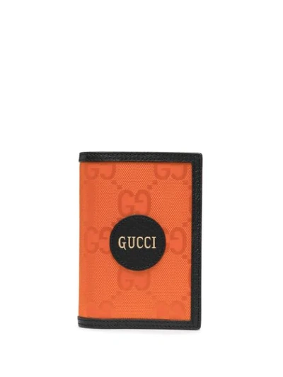 Gucci Off The Grid 护照夹 In Orange
