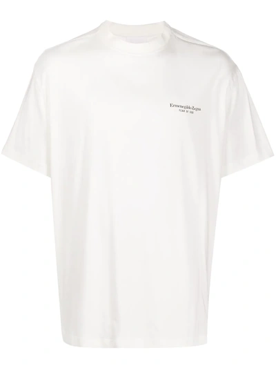 Fear Of God T-shirt Mit Logo-print In White