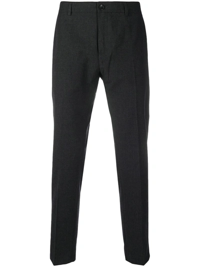 Department 5 Mid-rise Slim-fit Trousers In Blau