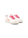 VEJA LOGO-PATCH LACE-UP SNEAKERS