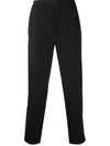 HAIDER ACKERMANN CROPPED TAILORED TROUSERS
