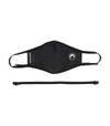 Marine Serre Moon-print Recycled-polyamide Face Covering In Black