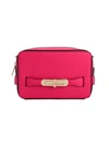 ALEXANDER MCQUEEN THE MYTH FUCHSIA LEATHER SHOULDER BAG,CF2D06E6-E949-F368-259E-8D2D4065A2F1