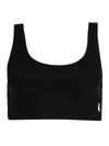 OFF-WHITE ACTIVE BLACK AND WHITE LOGO BRA TOP,0DBD4BE5-9412-A200-4AE8-CE53ADC32F99