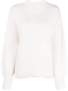 Le Kasha Merida Funnel-neck Cashmere Jumper In White