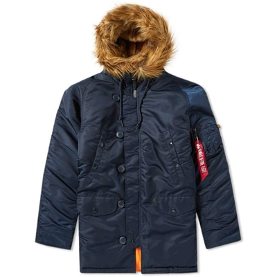 Alpha Industries N3b Vf 59 Parka Rep. Blue