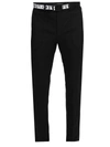 FENDI BLACK LOGO TAPE PANTS,FACBB358-4E02-F1B5-C065-9ED53BF2A673