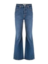LEVI'S BLUE DENIM JEANS 'RIBCAGE BOOTCUT',584F050F-EA33-5235-1888-AC83DD027C68