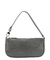 BY FAR RACHEL GREY LEATHER SHOULDER BAG,FD9AA217-D5D5-4580-BE0F-9820D31C23D6