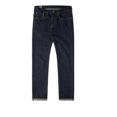 Edwin Regular Tapered Jeans - Made In Japan - Blue Rinsed L32