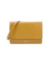 AVENUE 67 YELLOW LEATHER SHOULDER BAG,4282EB9A-DC7B-ABA1-D28D-3D3C50B5D923