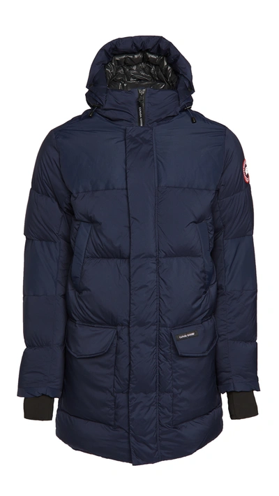 Canada Goose Armstrong Quilted-down Parka In Atlantic Navy
