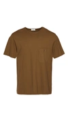 LEMAIRE CREPE JERSEY POCKET T-SHIRT