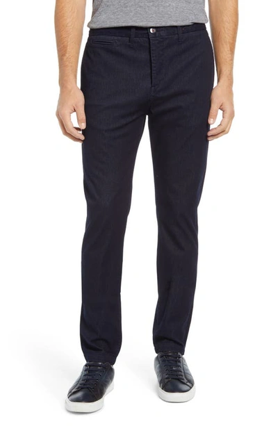 Kato Denit Slim Fit Chinos In Navy