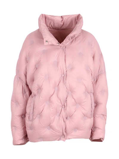 Stand Studio Quilted Pink Down Jacket 'sarah'
