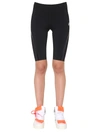 Off-white High-rise Performance Cycling Shorts In Nero