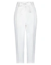 Elisabetta Franchi Pants In White