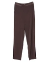 PATRIZIA PEPE PATRIZIA PEPE WOMAN PANTS DARK BROWN SIZE 8 VISCOSE, ELASTANE,13519755WA 2