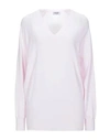 LIU •JO LIU •JO WOMAN SWEATER LIGHT PINK SIZE M VISCOSE, POLYAMIDE,14038465WF 3