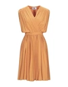 Mauro Grifoni Knee-length Dresses In Apricot