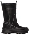 Stella Mccartney 30mm In The Rain Faux Leather Boots In Black