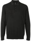 TRANSIT LONG-SLEEVE WOOL POLO SHIRT