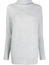 ALLSAINTS RIDLEY OVERSIZED COWL NECK JUMPER