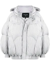 CHEN PENG PLEATED DOWN PUFFER JACKET