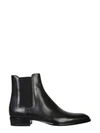 SAINT LAURENT "WYATT 30" CHELSEA BOOTS