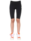 Off-white High-rise Performance Cycling Shorts In Black