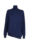 AGNONA AGNONA SWEATERS BLUE