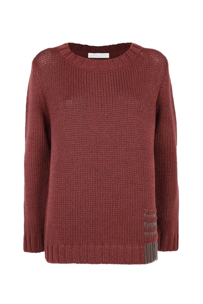 Fabiana Filippi Women's Red Wool Sweater In Rosso