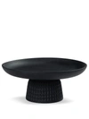 Zanat Nera Medium Wooden Bowl (24cm) In Black