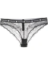 DSQUARED2 LOGO WAISTBAND LACE BRIEFS