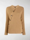COLVILLE CABLE-KNIT TWISTED WOOL CARDIGAN,16025834