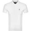 Psycho Bunny Westhorpe Short Sleeve Pique Polo In White