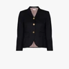 Thom Browne Single Breasted Jacket In Blue