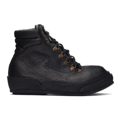 Guidi Black 19 Lace-up Boots In Blkt