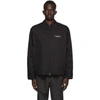 ERMENEGILDO ZEGNA X FEAR OF GOD BLACK LOGO SHORT JACKET