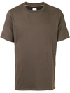 Paul Smith Artist Stripe Cotton T-shirt In Green