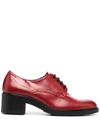 FRATELLI ROSSETTI PATENT LEATHER LACE-UP SHOE