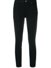 PAIGE SKINNY FIT CROPPED JEANS