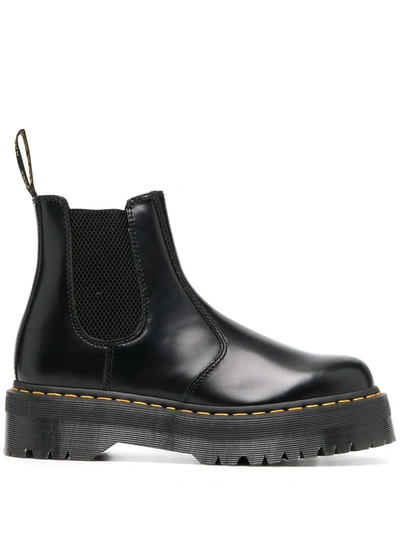 DR. MARTENS' CHUNKY-SOLE ANKLE BOOTS