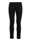 Dondup Man Black Mius Slim Jeans In Black