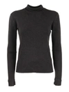 AGNONA WOOL BLEND JUMPER IN GREY