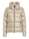 COLMAR ORIGINALS PADDED COAT WITH QUILTED COLLAR IN GOLD COLOUR