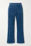 APIECE APART MARSTON COTTON-BLEND CORDUROY STRAIGHT-LEG PANTS