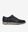 Cole Haan Zeogrand Whipstitch Oxford In Blue