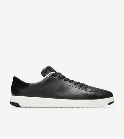 COLE HAAN COLE HAAN WOMEN'S GRANDPRØ TENNIS SNEAKER - BLACK SIZE 7,W02896