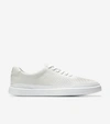 Cole Haan Grandpro Rally Laser Cut Sneakers In White
